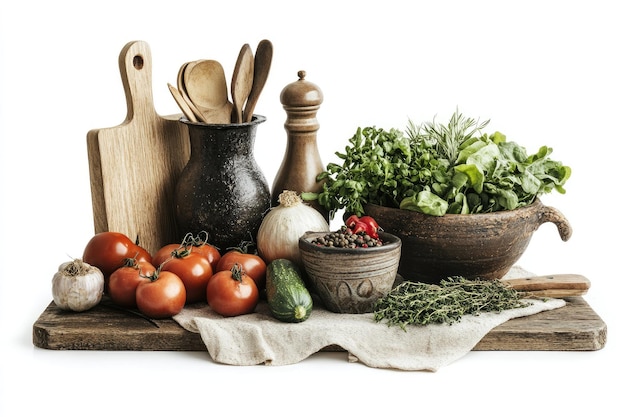 Ingrediente proaspete pe masă